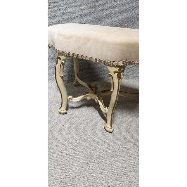Hollywood Regency Set of Antique Regency Stools For Sale - Image 3 of 8