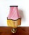 Metal Art Nouveau Lamp with Fringed, 1920s For Sale - Image 7 of 8