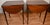 1920 Pair of English Hepplewhite Mahogany & Satinwood Inlay Pembroke Side Tables / End Tables For Sale - Image 15 of 18