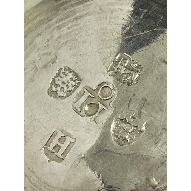 Rare 18th Century Georgian Sterling Silver Tankard, Newcastle Dated 1774 by Silversmith John Langlands For Sale - Image 12 of 14