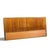 Paul McCobb for Calvin Mid Century Walnut and Brass King Headboard This headboard measures: 78.25 wide x 2 deep x 36...