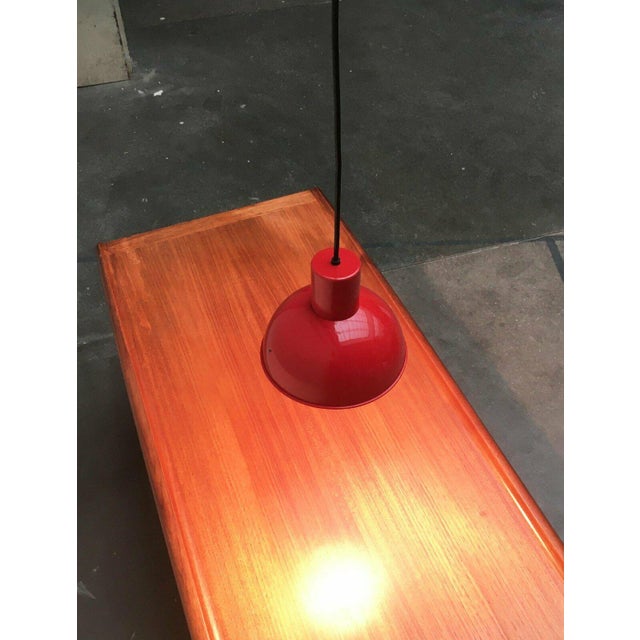 Mid-Century Danish Metal Bunker Mini Pendant Lamp by Johannes Hammerborg for Fog & Mørup, 1970s For Sale - Image 11 of 18