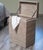 Artifacts Rattan Rectangular Hamper with Hinged Lid in White Wash For Sale In Houston - Image 6 of 7