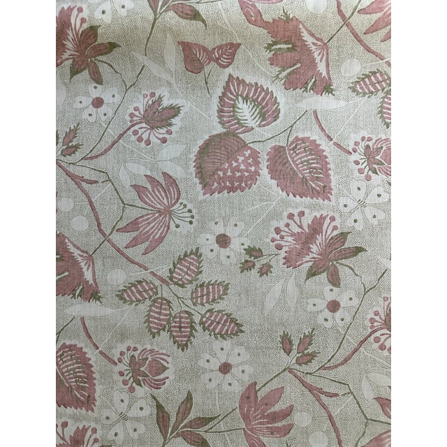 French Anna French Af15113 Indienne Hazel Blush Fabric 2 5/8 Yards For Sale - Image 3 of 11