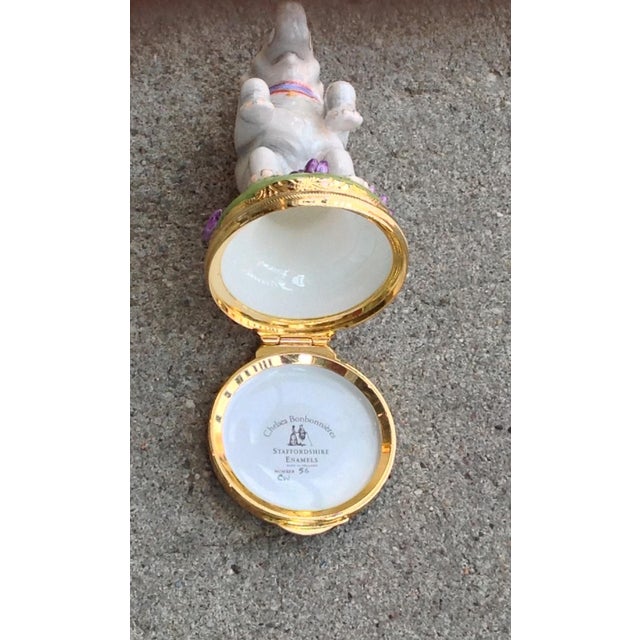 Chelsea Bonbonnieres, Trinket, Pill Box, Staffordshite England Enamels For Sale - Image 12 of 15