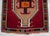 Authentic Kars Kilim Rug, Red and Earth Tone Turkish Rug, Small Living Room Kilim, Rare Personal Village Weave, 1970s Anatolian Rug 4x5 Ft Approx For Sale - Image 10 of 16