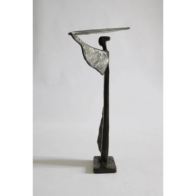 This is a joyful bronze sculpture multiple art work signed by the well known in Italy and abroad, artist Ugo Carà. Title...