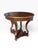 Ethan Allen Attributed Neoclassical Empire Revival Mahogany Sunburst Center Table For Sale In Boston - Image 6 of 15