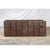 1900 - 1909 Antique Indian Teakwood Pitara Chest Console For Sale - Image 5 of 9