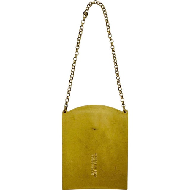 Vintage the 21 Club Nyc Restaurant Decanter Tag Bourbon Liquor Gilt Barware Alabaster Jones For Sale - Image 4 of 12