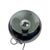 Chromed globe shaped table lamp mounted on a base. It can be adjusted on it’s bracket. In good shaped as you can see by...