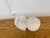 White Jonathan Adler Squirrel + Acorn Candy Dish, Set For Sale - Image 8 of 12