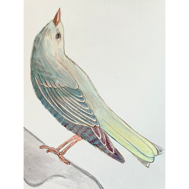 “The Viner Things in Life” Statue Bust Chinoiserie Still Life Painting by Allison Cosmos For Sale In Philadelphia - Image 6 of 7