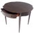 Flip Top Mahogany One Drawer Console Game Sofa Breakfast Top MINT