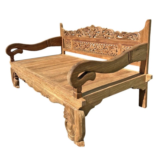 Kurta Teak Daybed Twin Size For Sale In Los Angeles - Image 6 of 9