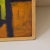 1960s Modern Abstract Painting Cubist Art Orange & Black Valdes 1961 Spain For Sale - Image 5 of 8