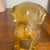 Glass Vintage Degenhart “Pooch” Dog Figurine in Peach Opalescent Glass – Uv Reactive Glowing For Sale - Image 7 of 8