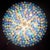 Sapphire Colored Murano Glass Poliedri Chandelier For Sale - Image 3 of 15