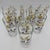 Glass Vintage Autumn Harvest Highball Glass 22k Gold Rim 10 Oz by Taylor Smith Taylor - Set of 4 For Sale - Image 7 of 8