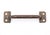 Vintage 4.875 In. Dark Brass Bridge Furniture Window Lift Pull For Sale - Image 4 of 5