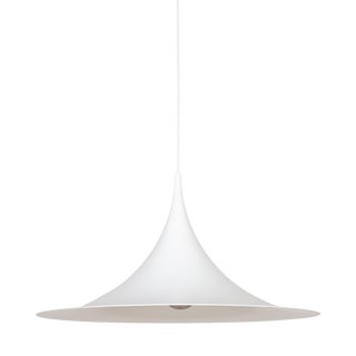 Vintage Semi Pendant Lamp by Bonderup and Thorup for Fog and Morup, 1968 For Sale