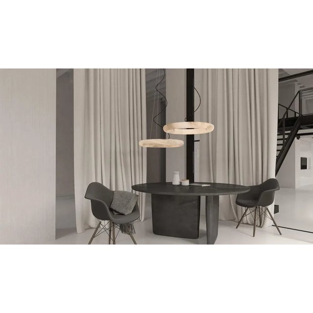 Not Yet Made - Made To Order Ring 76 Pendant Lamp by United Alabaster For Sale - Image 5 of 7