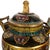 Antique Chinese Qing Dynasty Cloisonne Censer Ding Lidded Incense Burner 1870 For Sale - Image 12 of 12