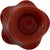 Glass Vintage Hand Blown Studio Art Cased Glass Heart & Vine Ruffled Applied Bottom Vessel C. 1970s For Sale - Image 7 of 7