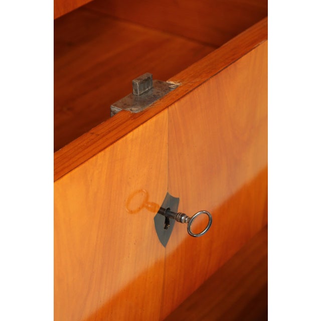 Biedermeier Secretary with Drawers, 1820 For Sale - Image 11 of 17