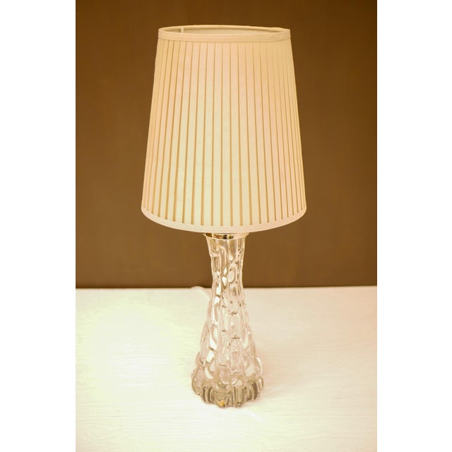 Crystal Glass Table Lamp by Carl Fagerlund for Orrefors For Sale - Image 5 of 15
