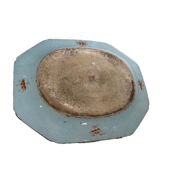 18th Century Clobbered Platter For Sale In Dallas - Image 6 of 9