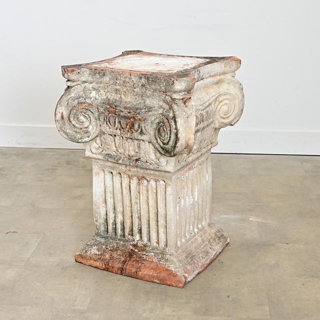 Early 19th Century English 19th Century Cast Terracotta Column For Sale - Image 5 of 8
