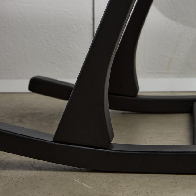 Black Leather Ergonomic Chair by Peter Opsvik for Stokke, 1983 For Sale - Image 10 of 17