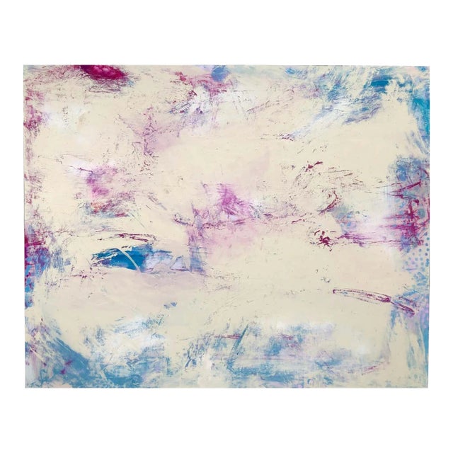 Mirtha Moreno, Oil Painting on Panel Titled: "Sky Fall"", 2020 For Sale