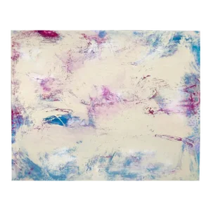 Mirtha Moreno, Oil Painting on Panel Titled: "Sky Fall"", 2020
