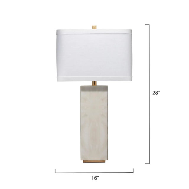 With all the spectacular beauty of natural burnished horn but none of the cruelty, the bases of these lamps dazzle. The...
