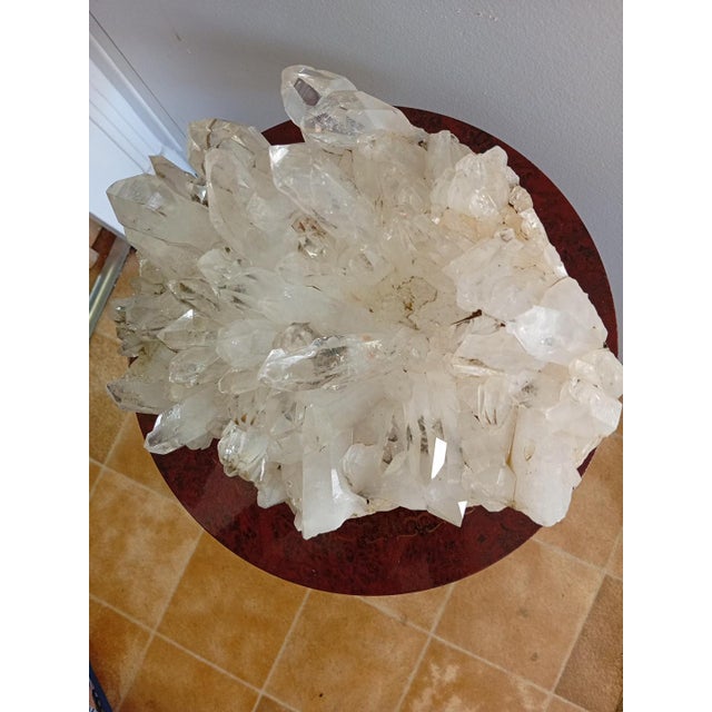 Large Cluster of Rock Crystal, in Flawless conditions. Designed before 1890