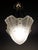 Muller Freres French Art Deco Pendant Chandelier Circa 1930 - Frosted Glass & Nickeled Bronze For Sale - Image 11 of 14