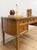 American of Martinsville Vintage MCM Desk W/ Glass Top Four Drawers Transitional For Sale - Image 13 of 18