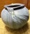 Ephraim Faience 2006 Hand Made Art Pottery Green Turtle Blue Ceramic Vase For Sale - Image 4 of 15