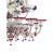 Venetian Romantic "Cà Rezzonico" Chandelier in Murano glass.Full of multicolored flower, all hand-made blowing in Murano...
