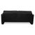 Conseta Two-Seater Sofa in Black Leather from COR For Sale - Image 10 of 12