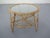 Tan Italian Bamboo and Glass Coffee Table, 1950s For Sale - Image 8 of 16