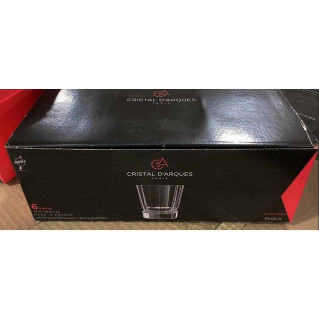 Cristal d'Arques Macassar Old Fashioned Rocks Glasses - Made in France For Sale - Image 4 of 5