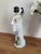Vintage Peacock Lady Figurine For Sale - Image 4 of 5