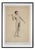 Grand Prix De Rome Submission Depicting Nude Throwing an Arrow, 1906, Lithograph, Framed For Sale