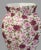 Mid 20th Century Mid 20th Century Staffordshire England Hexagon Crown B Burslem Romantic Roses Chintz Ware Vase For Sale - Image 5 of 7