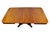 Antique American Empire 54" Square Mahogany Paw Foot Pedestal Base Dining Table For Sale - Image 14 of 18