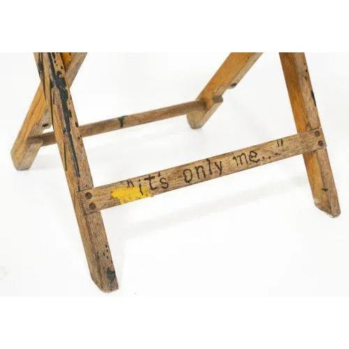 1970s Folding Chair For Sale - Image 5 of 9