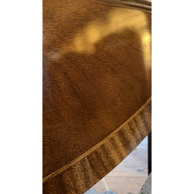 Baker Mahogany Dining Table For Sale - Image 11 of 14